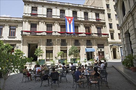 餐馆,历史,地区,哈瓦那,古巴,加勒比海