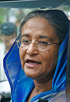 头像,总统,女儿,达卡,孟加拉,六月,2007年