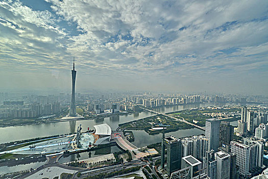 广州珠江两岸风景