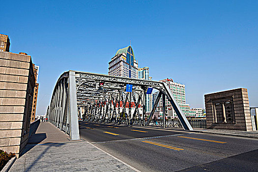 上海外滩的著名桥梁,外白渡桥