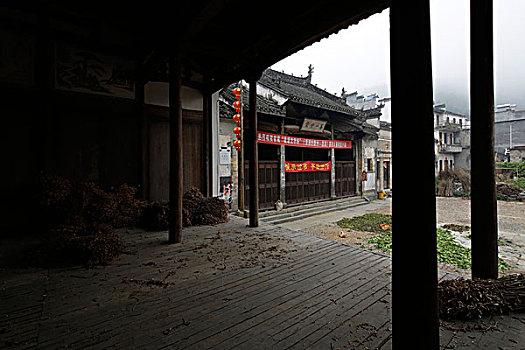 歙县昌溪太湖寺外景