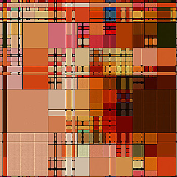 艺术,抽象,彩色,几何,无缝,图案,背景,桃色,橙色,褐色,红色