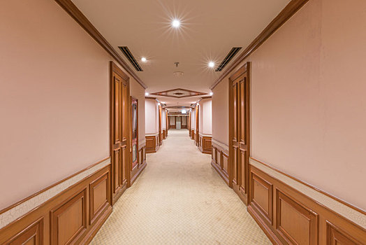 豪华酒店公寓走廊
