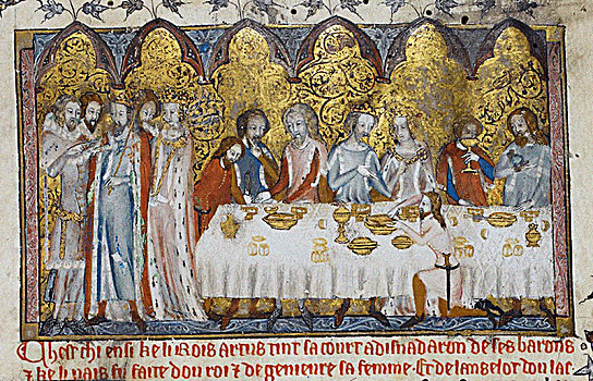 享用,国王,13世纪,艺术家