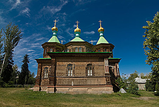 吉尔吉斯斯坦,省,教堂