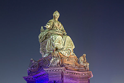 玛丽亚,纪念建筑,广场,内城,维也纳,奥地利,欧洲