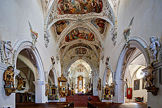 教区教堂,莫斯托格,下奥地利州,奥地利,欧洲
