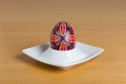 复活节彩蛋,坐,白色,蛋杯