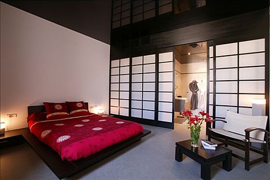 卧室,日式