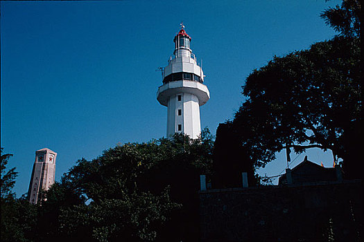 烟台山灯塔