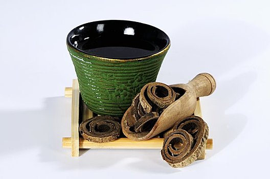 木兰,树皮,器具,茶