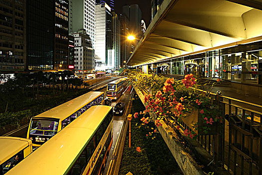 香港中环过街天桥