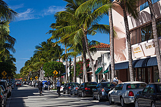 美国,佛罗里达,棕榈海滩,价值,道路