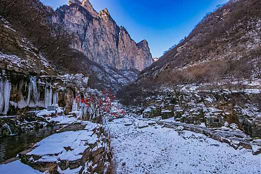 河南省焦作市云台山国家地质公园泉瀑峡谷