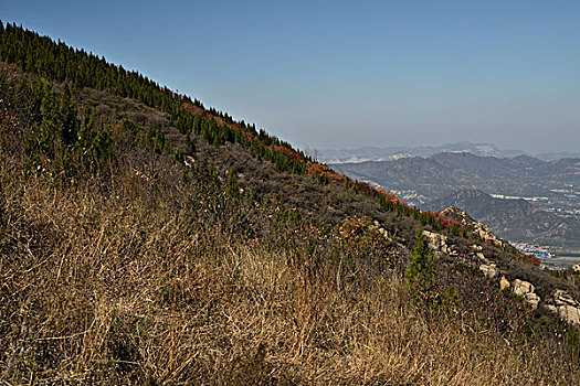 河北省石家庄市封龙山秋色