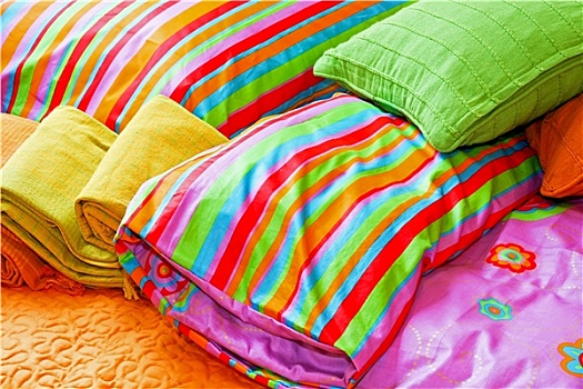 彩色,毯子