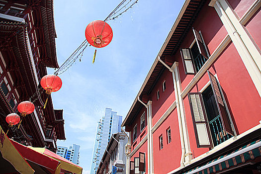 庙街,唐人街,新加坡