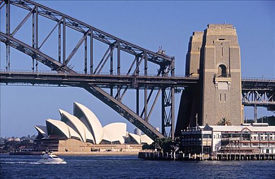 悉尼歌剧院,海港大桥,悉尼,新南威尔士,澳大利亚