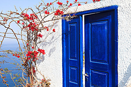 房子,圣托里尼岛,希腊