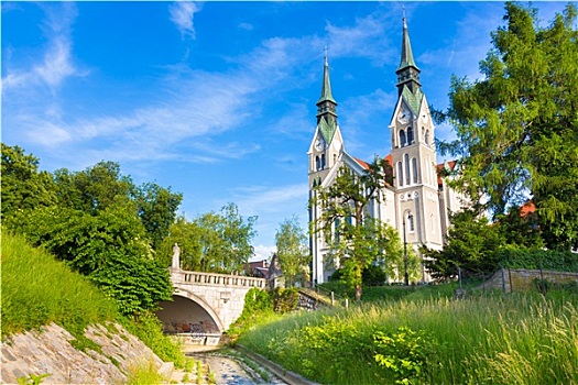 教堂,卢布尔雅那,斯洛文尼亚