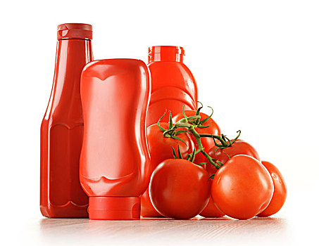 构图,番茄酱,新鲜,西红柿,隔绝,白色背景