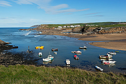 英格兰,康沃尔,海滩