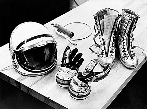 组件,水星,太空服,手套,头盔