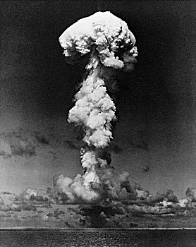 蘑菇云,原子弹,爆炸