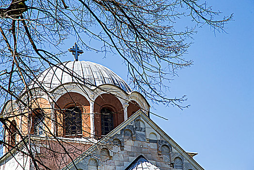 塞尔维亚的斯图代尼察修道院