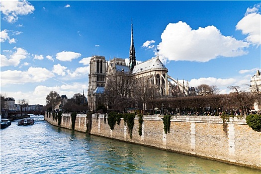 大教堂,巴黎,塞纳河