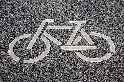 自行车,标识,德国