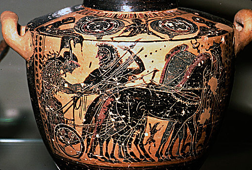 雅典娜,马车,6世纪,世纪