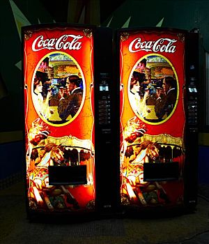 可口可乐,自动售货机,奥地利,欧洲