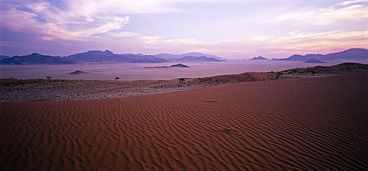 俯视,风景,荒芜,公园,纳米比亚,非洲