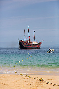 海盗船,旅游,波多黎各,墨西哥