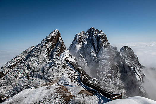 安徽黄山自然风光