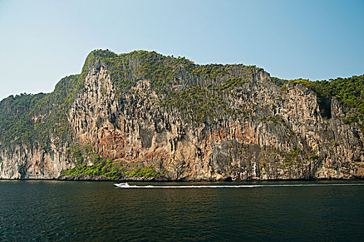 船,海洋,海岸,普吉岛,泰国