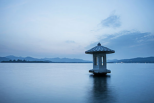 水景,湖,中国