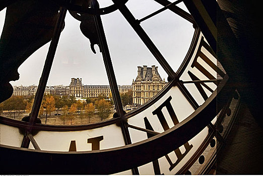 钟楼,奥塞美术馆,巴黎,法国