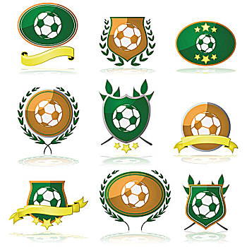 足球,徽章