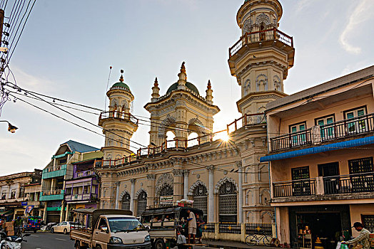 清真寺,孟邦,缅甸