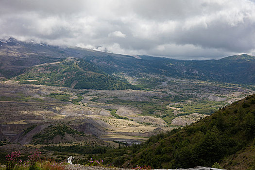 圣海伦,火山