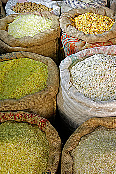 稻米,香料市场