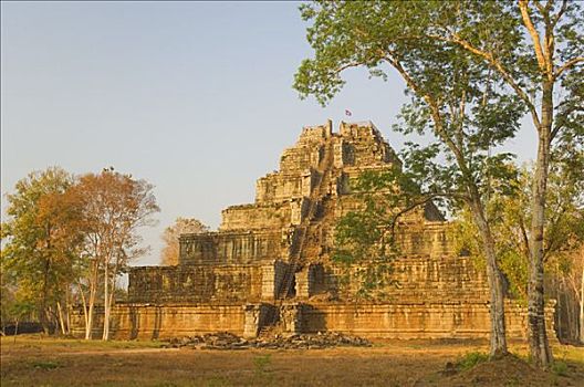 庙宇,苏梅岛,柬埔寨