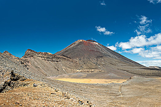 活火山,火山地貌,汤加里罗,高山,东加里罗国家公园,北岛,新西兰,大洋洲