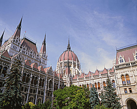 匈牙利,布达佩斯,议会,欧洲,中欧,马扎尔,城市,首都,景象,地标建筑,建筑,政府建筑,圆顶,拱顶结构