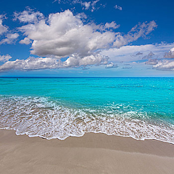 米诺卡岛,青绿色,海滩,巴利阿里群岛