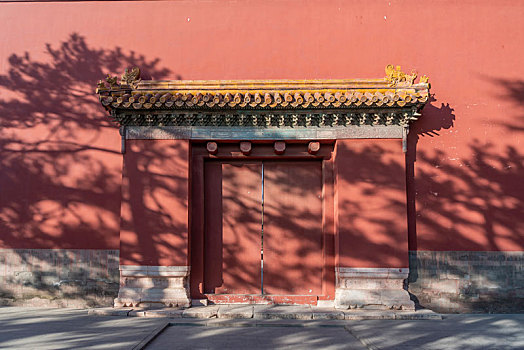 太庙宫墙左门