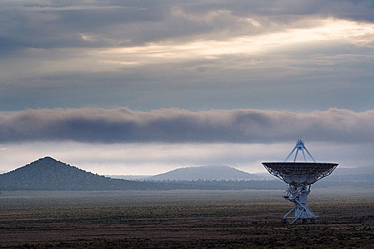 射电望远镜,射电望远镜巨阵,索科罗镇,新墨西哥,美国