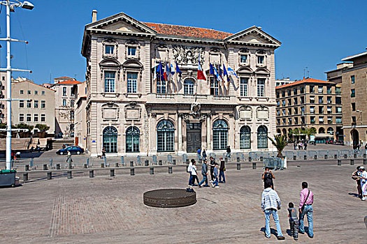 老市政厅,马赛,罗讷河口省,法国南部,法国,欧洲